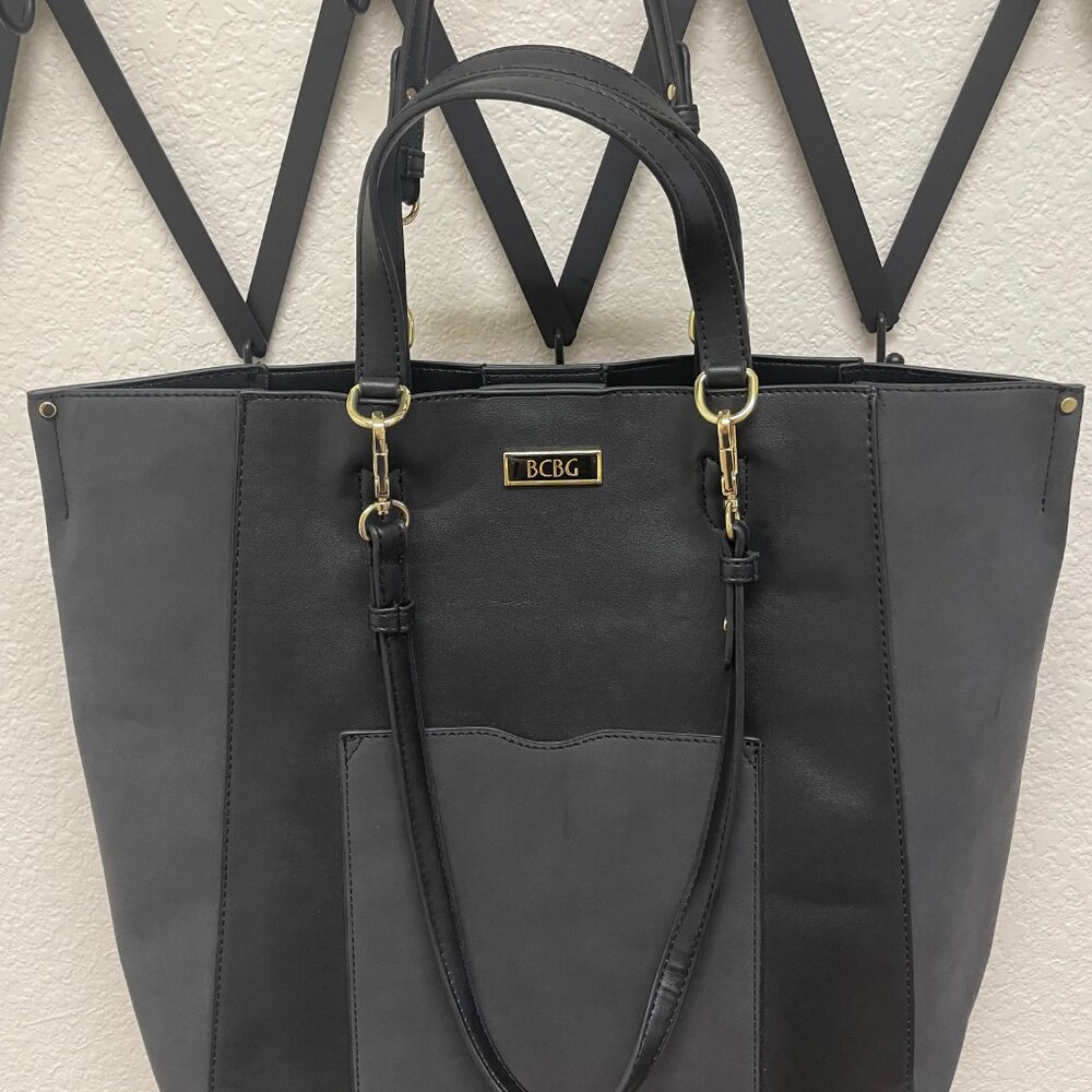 BCBG Black Carla Tote/Shoulder bag